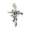 Tibetan Style Alloy Pendants PALLOY-M217-42AS-1