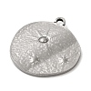 Tarnish Resistant 304 Stainless Steel Pendant Rhinestone Settings LS-STAS-C079-17P-2