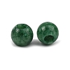 Natural Green Jade European Beads GG-CBA02C4-01-2