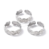 Tarnish Resistant 304 Stainless Steel Finger Rings LS-RJEW-L102-29P-1