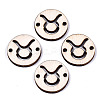 Unfinished Natural Poplar Wood Links Connectors LS-WOOD-S045-139A-01-1