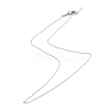 Non-Tarnish 304 Stainless Steel Cable Chain Necklace for Men Women NJEW-M200-14P-1