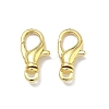 Brass Lobster Claw Clasps KK-G557-06B-G-1