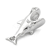 Non-Tarnish 304 Stainless Steel Big Pendants STAS-D091-02AS-2