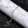 Brass Satellite Chains  Bracelets for Women BJEW-G735-19G-3