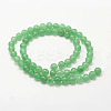 Natural Green Aventurine Bead Strands G-P281-01-4mm-5