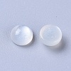 Natural White Moonstone Cabochons G-L541-01C-6mm-2