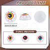 30Pcs 3 Colors Resin Eye with Bloodshot Accessory for Doll Eye Makings DIY-PH0029-67-2