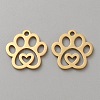 304 Stainless Stel Pendants STAS-WH0043-33G-1