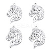 Non-Tarnish 201 Stainless Steel Pendants STAS-N098-262P-2