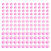 300Pcs Frosted Transparent Glass Beads GLAA-TA0002-78B-3