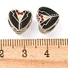 925 Sterling Silver Wedding Suit Shape European Beads FIND-NH0001-10P-3