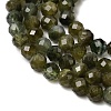 Natural Green Tourmaline Beads Strands G-L653-B03-3mm-4