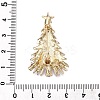 Christmas Tree with Star Enamel Pins JEWB-N001-33G-3