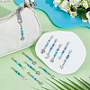 24Pcs 6 Styles Alloy Pendant Decorations HJEW-NB00197-4