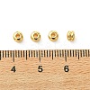 SHEGRACE Flat Round Brass Beads XGRPCU423-294G-3