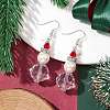 GLass Dangle Earrings EJEW-TA00438-2