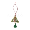 Satin Pendant Decorations HJEW-JM04226-2