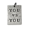 304 Stainless Steel Pendants STAS-Z097-22AS-1