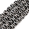 Tibetan Style dZi Beads Strands G-G328-A04-10mm-2