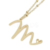 304 Stainless Steel Pendant Necklaces LS-NJEW-H029-02G-M-1