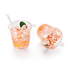 Transparent Resin Big Pendants LS-RESI-TAC0019-04E-2