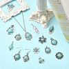 15Pcs 15 Styles Synthetic Turquoise Pendants FIND-CJ0004-26-6