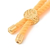 Twisted Nylon Cord Silder Bracelets DIY-B066-03G-12-3
