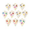 Printed Alloy Pendants AL-CBA2B10-04G-1
