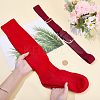 1 Pair Polycotton Solid Color Football Socks AJEW-CL0001-33B-3
