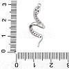 Brass Micro Pave Cubic Zirconia Pendants KK-P289-12P-3