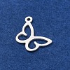 925 Sterling Silver Hollow Charms STER-D301-04S-03-2