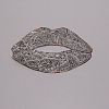 Lip Computerized Embroidery Cloth Iron On Patches FIND-WH0094-16A-01-2