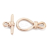 PVD Vacuum Plating 304 Stainless Steel Toggle Clasps STAS-B020-09RG-2