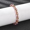 304 Stainless Steel Cable chain Bracelets for Women BJEW-B137-01-1