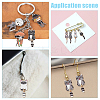 32Pcs 8 Styles Alloy Enamel Pendants FIND-WR0012-14-5