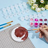 Plastic Empty Paint Pots Strips AJEW-GF0013-97-3