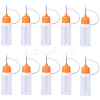 10Pcs Polyethylene(PE) Needle Applicator Tip Bottles TOOL-GF0003-52C-1