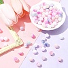 200Pcs 10 Styles Imitation Pearl & Opaque Acrylic Berry Beads OACR-FS0001-96B-8