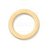 Golden Plated 304 Stainless Steel Charms STAS-K286-03I-G-1