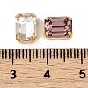 Brass Glass Rhinestone Sew on Rhinestones RGLA-B004-04A-G-3