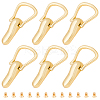 WADORN 6 Sets Alloy Package Clasp PURS-WR0001-06-1