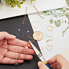 Heart Drop Earring DIY Making Kit DIY-UN0003-03-2