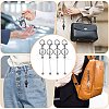 16Pcs Alloy Bar Beadable Keychain for Jewelry Making DIY Crafts KEYC-SZ0001-16B-5