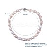 Natural Pearl Beaded Bracelets BJEW-JB04880-2