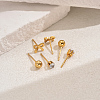 3 Pairs Bowknot 201 Stainless Steel Stud Earring Sets LS-FG5977-1-2