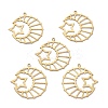Brass Pendants KK-I010-10C-1