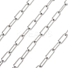 304 Stainless Steel Paperclip Chains YS-TAC0003-02P-1