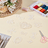 20Pcs 10 Styles Computerized Embroidery Cloth Iron on/Sew on Patches DIY-LP0003-54-1