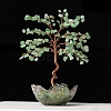 Natural Green Aventurine Chips Tree of Life Decorations PW-WGCA097-03-1